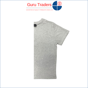 Camisetas de manga corta de algodón con cuello redondo y peso de tela 180 GSM de estilo informal de la mejor calidad más vendida a precio bajo de mercado 100% - Product Image 3