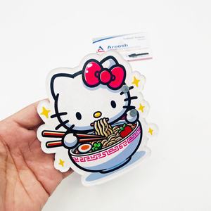 Best Hello Kitty Lash Tiles Private Label Lash Plate <b>Eyelash</b> Extension Tiles Pallet Sustainable Acrylic Magnetic Lash Tile - Product Image 1