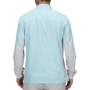 Nouvelle Chemise Tendance pour Hommes à Boutons, Anti-UV UPF 50+, Manches Longues, Poignets Côtelés, Logo Personnalisé, Grandes Tailles, Vente en Gros - Product Image 5
