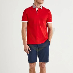 Polo T-shirt décontracté à manches courtes respirant pour l'été, séchage rapide, vente en gros, polo T-shirt personnalisé - Product Image 3