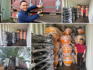 Mini hormigonera automática de carga automática 350l-450l para construcción con motor como componente central - Product Image 3