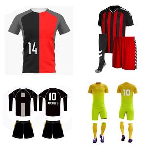 Maillot de football ensemble maillot de football en gros maillot de club maillot de sport de club nouvellement conçu personnalisé ensembles de football pour adultes pour hommes - Product Image 2