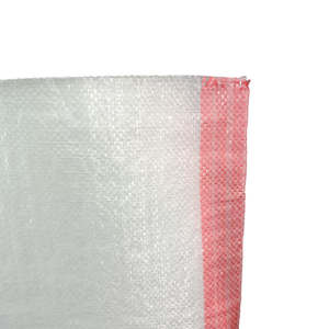 Sac tissé en PP à bouche ouverte avec laminage et coutures au fond, construction plate pour surface brillante, emballage en vrac - Product Image 4