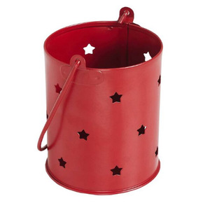 New Design Metal Votives Handmade Votive Round Votive <b>Candle</b> Holders Votive <b>Candle</b> Holder Stars Cutout Barn <b>Red</b> - Product Image 3