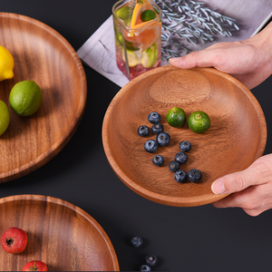 Premium Handmade Wooden Serving Tray Decorative <b>Rustic</b> Breakfast Tray for Bed <b>Coffee</b> <b>Table</b> Kitchen Dining Room - Product Image 5