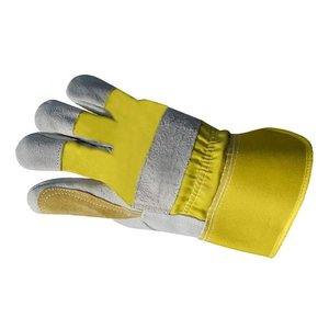 Gants de travail en cuir de vachette de qualité supérieure, anti-choc, multi-usages, compatibles écran tactile, respirants, pour travaux de rigging - Product Image 6