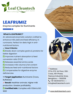 Leaf Rumiz Ruminant <b>Feed</b> <b>Enzyme</b> Complex Milk Yield Booster Anti-Nutritional Factor from India | Animal <b>Feed</b> <b>Enzymes</b> | - Product Image 2