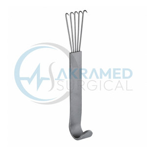 เครื่องมือผ่าตัดแบบดึงผิวหนัง Anderson Bear Claw Retractor ทำจากสแตนเลส สำหรับศัลยกรรมตกแต่ง ได้รับการรับรองมาตรฐาน CE - Product Image 1
