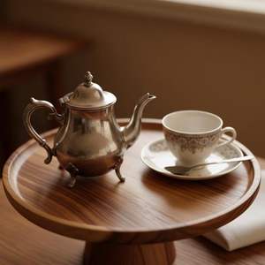 Elegante Soporte para Pastel de Madera de Mango para Bodas, Fiestas y Decoración del Hogar - Antiadherente, Ecológico y Apto para Lavavajillas - Product Image 4