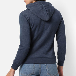 Latest Design Wholesale Price Women Hoodie Casual Streetwear Winter Fashion Plain Design <b>Drop</b> Shoulder Women Hoodies - Product Image 3