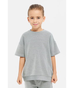 Summer Kids Girls Boys Child Clothing Sets Best Printed Milk Silk Cotton Fabric Short Sleeve Shirts <b>Tops</b> & Shorts 2-Piece Sets - Product Image 5