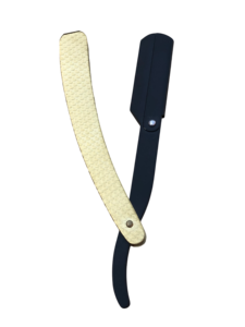 Manufacturer of Custom Logo Stainless Steel Barber Folding <b>Razor</b> for Face & Body Use Single Blade Lightweight 43g - Product Image 2