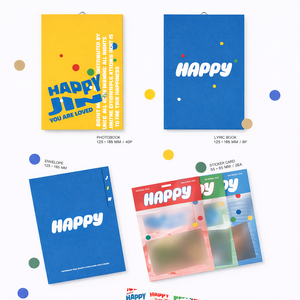 [Official Korean Release] BTS Jin - Happy [Weverse Albums ver.] - Product Image 3