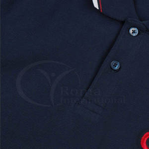 Camiseta Polo con Logotipo Personalizado Bordado, 100% Algodón, Manga Corta, Casual, para Hombre, Fabricante OEM - Product Image 6