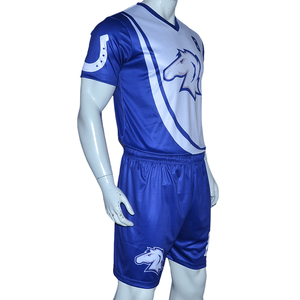 ชุดฟุตบอลชายคุณภาพดีราคาถูก-ราคาดีที่สุด ดีไซน์ใหม่ ผ้าโพลีเอสเตอร์ตาข่าย 100% พิมพ์ลายดิจิตอล แห้งเร็ว แขนสั้น สั่งทำได้ - Product Image 3