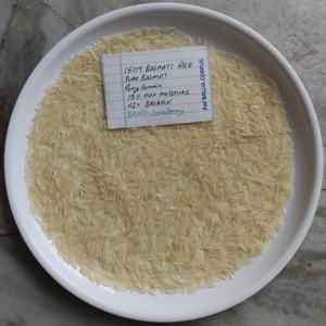 Arroz Basmati Orgánico de Grano Largo LyonsBarry Premium 1509 Haryana 95% en Bolsas de BOPP/Yute, Calidad de Exportación Certificada, 5 Años de Duración - Product Image 1