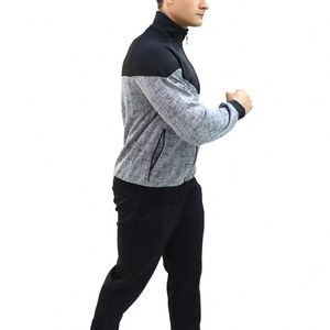 Traje Deportivo Personalizado para Hombre, con Cierre, de Forro Polar Técnico, Nuevo, Talla Grande, para Correr, con Logotipo Impreso, Ropa Deportiva al por Mayor para Gimnasio - Product Image 4