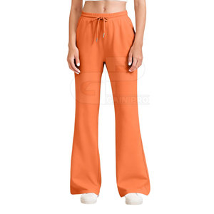 Women Fashion Flared Pants Stretchable Comfortable Fit Elegant High Waist <b>Bell</b> Bottom Trousers For Everyday And Party Wear - Product Image 6