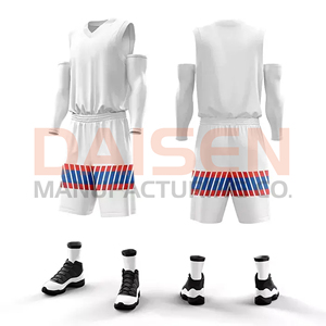 Sleeveless Basketball Uniform Set Modern Design Lightweight Comfortable Sportswear Jersey and Shorts for Team Training - Product Image 2