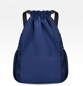 Premium <b>Drawstring</b> Sports <b>Backpack</b> with Side Mesh Pockets Large Capacity Cinch Bag for Gym Training and Athletics - Product Image 1