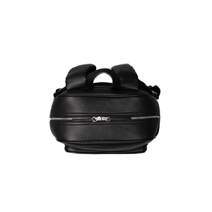 Premium Quality Custom Logo Genuine <b>Leather</b> Sports bag <b>Backpack</b> for <b>Men</b> and Women Heavy Capacity Bag for School College - Product Image 2