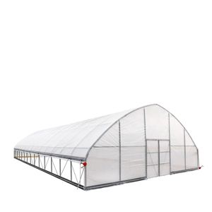 Serra 30FT X 60FT per Coltivazione con Telo in EVA Trasparente da 6 Mil, Telaio in Ferro e Tetto a Punta con Avvolgimento Manuale a Manovella - Product Image 3
