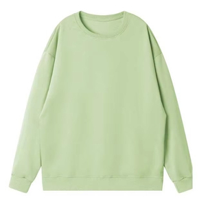 OEM ODM Women's Oversize Sweatshirt Drop Shoulder 100% Cotton Material Breathable Autumn Winter Custom Logo Women Sweatshirt - Product Image 1