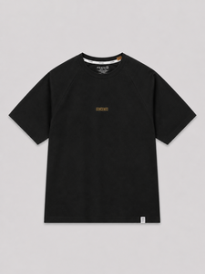 เสื้อยืดโอเวอร์ไซส์พรีเมียม 290 GSM ผ้าคอตตอนผสมเนื้อหนา พิมพ์ลายด้านหน้าและด้านหลัง สตรีทแวร์ ยูนิเซ็กส์ รับผลิตแบบ OEM ODM พร้อมส่ง - Product Image 1