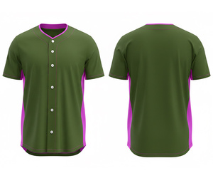 Custom <b>Baseball</b> <b>Jersey</b> Full Sublimation <b>Bulk</b> Supplier | Team <b>Baseball</b> Kit with Custom Logo & Numbers | Breathable Polyester Base - Product Image 1