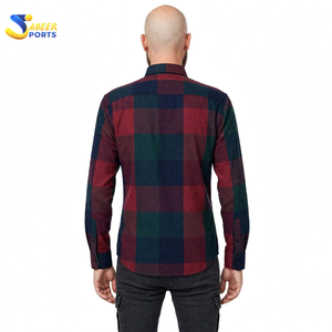 Chemise en flanelle pour hommes en gros, fabriquée avec un matériau durable, offre un ajustement confortable et un design de qualité, idéale pour les commandes en gros - Product Image 3