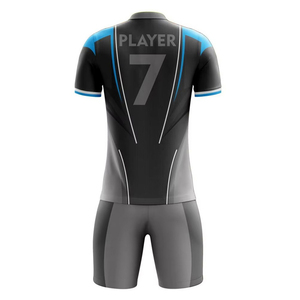 Vente directe d'usine, maillot de football d'équipe de club, uniforme personnalisé, taille plus, 100% polyester, imprimé par transfert thermique - Product Image 2