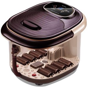 เครื่องนวดเท้าไฟฟ้า Lifelong LLM306 500W พร้อมลูกกลิ้งนวด 8 ลูกกลิ้ง, แผงควบคุมดิจิตอล, ฟังก์ชั่นแช่น้ำฟอง และระบบทำความร้อนน้ำ - Product Image 1