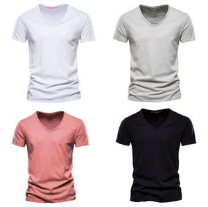 T-shirt à manches courtes pour homme, coupe classique, avec motif, col rond, décontracté, tricoté, 100% coton, impression numérique - Product Image 4