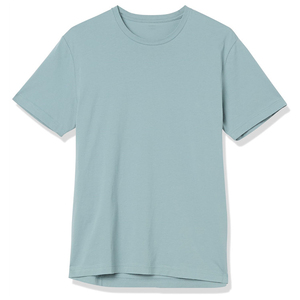 อีลิท คราฟท์ อินดัสทรี เสื้อยืดคอกลมแขนสั้นสีแดงสำหรับผู้ชาย ผ้าฝ้าย ทรงปกติ สวมใส่สบาย ผ้าเจอร์ซีย์ถัก ย้อมสีพื้น สีเดียว - Product Image 3