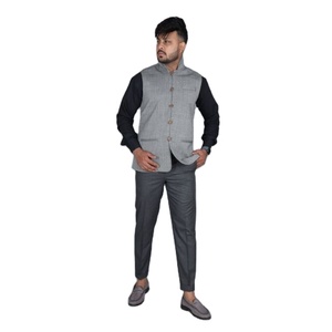 Chaquetas de lana chaqueta de lana harringbone para hombre chaleco abrigo diseñador alta moda elegante chaleco abrigo - Product Image 1