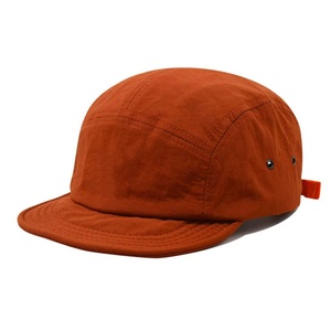 Premium Fashion Nylon Baseball Cap 5 Panel <b>Waterproof</b> Breathable Snapback Custom Logo Trucker <b>Hat</b> Wholesale Supplier - Product Image 2