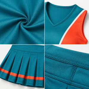 Uniformes de cheerleading très demandés, fournisseur d'usine, vente en gros pour jeunes et femmes, vêtements de cheerleading de qualité supérieure - Product Image 6