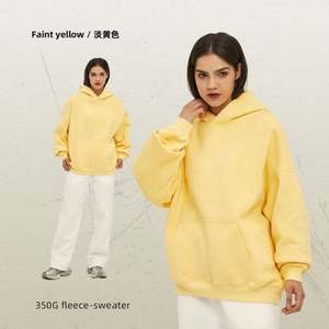 Sweat-shirts à capuche unisexes 350 g/m² de haute qualité, décontractés, en molleton épais, pour l'hiver, en tissu épais, personnalisables - Product Image 5