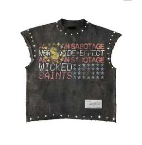 Ensemble d'été 2025 de haute qualité pour hommes : T-shirt décontracté et short en coton délavé respirant, avec logo personnalisé, OEM - Product Image 6