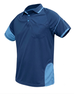 Polo Elegante para Hombre, Ropa de Verano, con Bolsillo en el Pecho, Cuello Camisero, Secado Rápido, Manga Corta - Product Image 1