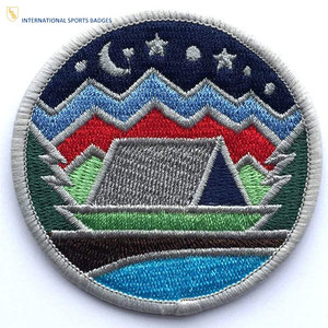 Écussons brodés de haute qualité, colorés, avec coutures en fil, en tissu durable, collection de badges décoratifs pour vêtements - Product Image 1