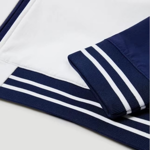 Men's Vintage Style Varsity <b>Jackets</b> with Custom Embroidery <b>Patch</b> Wholesale Leather Sleeve Bomber and Baseball <b>Jackets</b> - Product Image 4