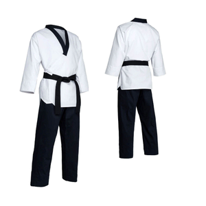Uniforme de Taekwondo en Gros OEM, Logo Personnalisé, Respirant, Séchage Rapide, 100% Coton, Manches Longues, Vêtements d'Arts Martiaux pour Hommes Adultes - Product Image 6