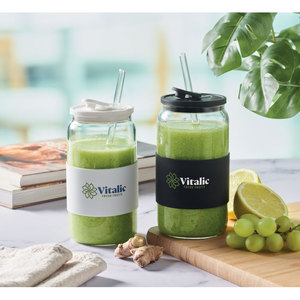 Tasse en verre borosilicate 550ml personnalisable Premium Drinkware - Product Image 5