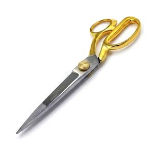 Professional Tailor Scissors With Protective Cover Stainless Steel Fabric Cutting Shears For Sewing Dressmaking And Textile Use - Product Image 5