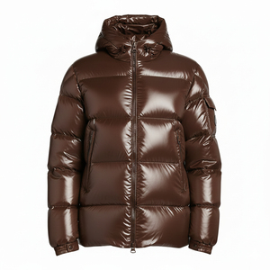 Blousons d'hiver à capuche pour hommes, personnalisables avec logo sur le devant, fabrication de haute qualité, votre produit entièrement personnalisé, faible MOQ et OEM - Product Image 1