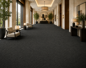 Tapis mural moderne fait main en laine/polyester, résistant aux taches, à poils moyens, en rouleau, pour hall d'hôtel et chambre à coucher - Product Image 2