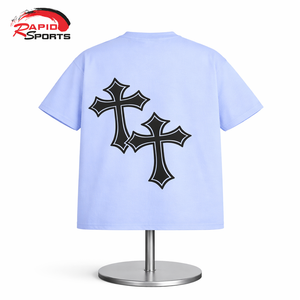 เสื้อยืดคอตตอน 100% พิมพ์ลายตามสั่ง สำหรับออกกำลังกาย ยกน้ำหนัก เป็นมิตรกับสิ่งแวดล้อม ระบายอากาศได้ดี กันยับ แขนสั้น เสื้อผ้าผู้ชาย - Product Image 2