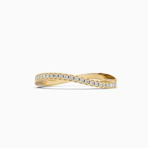 Bague en or rose 9 carats avec diamant de laboratoire certifié IGI, coupe brillante, classique, unisexe, bijoux de fiançailles, JEWELLERY PLANET IFJR-540 - Product Image 2