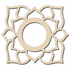 Shree Yantra Géométrie Sacrée En Bois Guérison Cristal Grille MDF Somnolence Pendule Grille Conseil faizacraft - Product Image 5